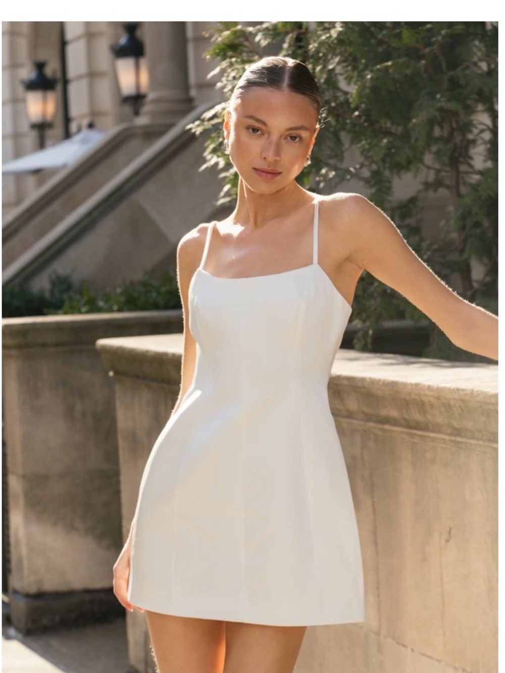 French Connection York Satin Mini Dress - 10